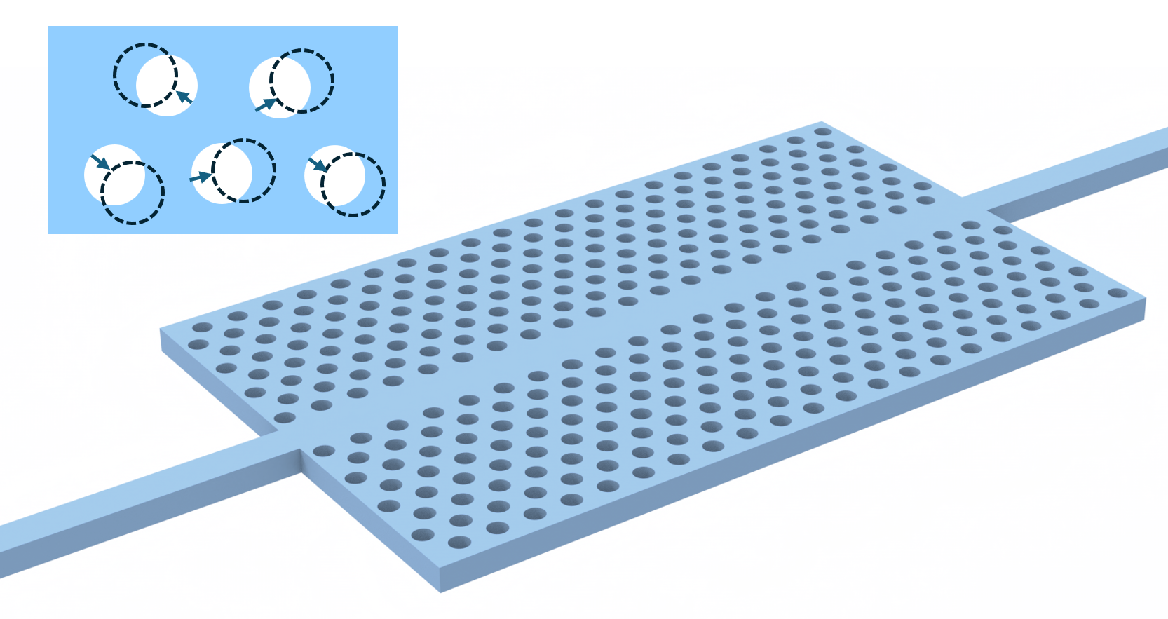 Adjoint optimization of a photonic crystal