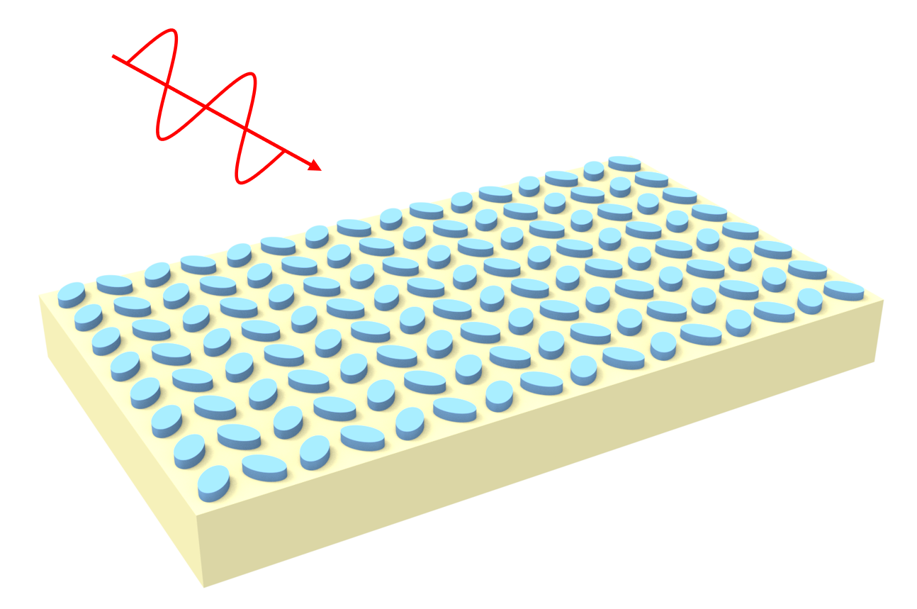 Schematic of the metasurface