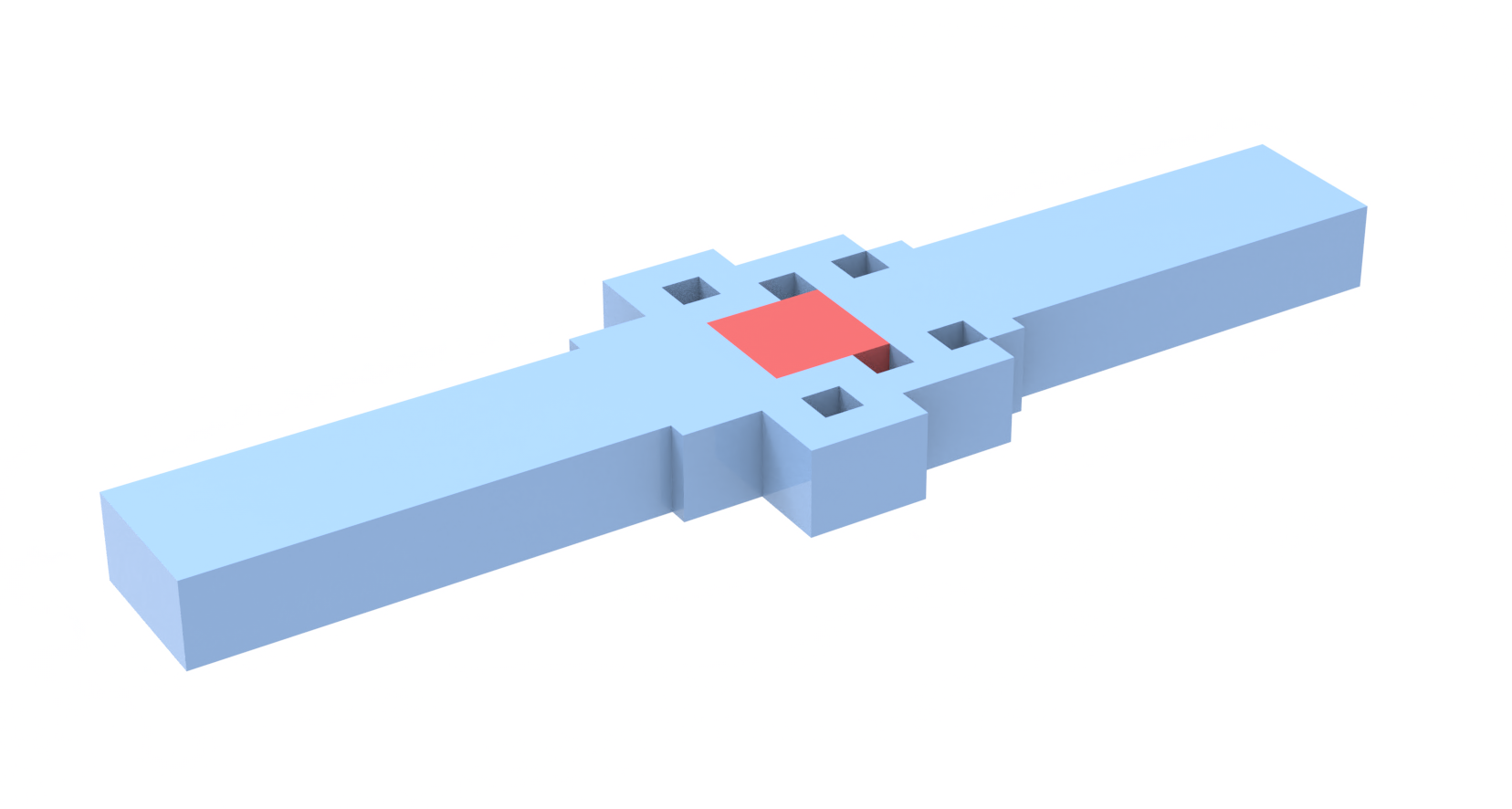 Schematic of the optical switch